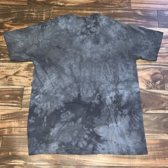 The Mountain Graphic T-Shirt 2013 Black Labrador Dog Puppy Face Tie Dye Large - Picture 7 of 7